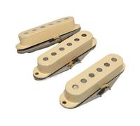 Electric Guitar Single Coil Pickup Set Electric Guitar Pickups SSS Alnico Rock Guitar Pickups Single Coil Style For ST Guitar(Yellow)