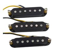 Electric Guitar Single Coil Pickup Set Electric Guitar Single Coil Pickup Staggered ST SSS 69 Sound Style Pickup FD69 Alnico 5 5.9K(Cover 1 Set)