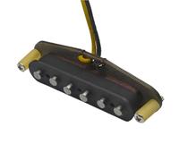 Electric Guitar Single Coil Pickup Set Electric Guitar Single Coil Pickup Staggered ST SSS 69 Sound Style Pickup FD69 Alnico 5 5.9K(Cover Middle)