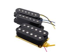 Electric Guitar Single Coil Pickup Set Electric Guitar Single Single Double Pickup Full Circuit With Pickup Potentiometer ST Guitar Integrated Circuit(Black)