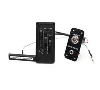 Electric Guitar Single Coil Pickup Set Electric Violin Fiddle Pickup Adjustable Bridge Saddle Pickup Piezo CV-210E For Electric Violin Accessories