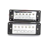 Electric Guitar Single Coil Pickup Set Guitar Pickups Mini 6 Strings Humbucker Pickups Bridge & Neck For Electric Guitar With Specialized Mounting Screws