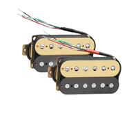 Electric Guitar Single Coil Pickup Set Humbucker Electric Guitar Pickup Coil Spliting Pickup Guitar Dual Coill Pickup 4 Conduct Cable N-7.5K/B-15K Output(Z)