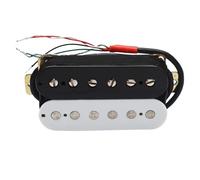 Electric Guitar Single Coil Pickup Set Humbucker Electric Guitar Pickup Dual Coil Splitting Humbucker Guitar Pickup 4 Services Cable N7.5K B15K Output(C)
