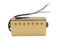 Electric Guitar Single Coil Pickup Set LP 7-String Guitar Brass Cover Humbucker Slotted Screw 8.5K 14K Coil Splitting Pickup For 7-String Electric Guitar(I)