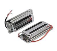 Electric Guitar Single Coil Pickup Set LP Pickup Integrated Humbucker With Two Line Brass Cover 90x38MM Electric Guitar Pickup Guitar Accssories
