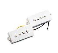 Electric Guitar Single Coil Pickup Set PB Electric Bass Pickup Electric Bass Segmented Closed Pickup Electric Bass Sealed Pickup Black And White(C)