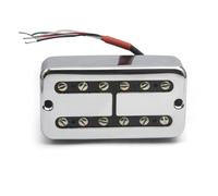 Electric Guitar Single Coil Pickup Set Professional Alnico Electric Guitar Humbucker Pickup FT Style Guitar Neck-7.5K Bridge-8.6K Coil Splitting Pickups(C)