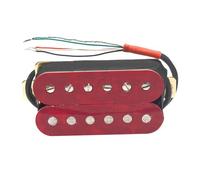 Electric Guitar Single Coil Pickup Set ST Electric Guitar Pickup Six-string Double-coil Pickup Color Panel Guitar Modified Flat-head Pickup(D)