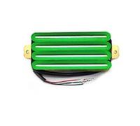 Electric Guitar Single Coil Pickup Set ST TL LP High Output Rail-type Four-coil Double Pickup Metal Guitar Pickup Accessories Are Available In Multiple Colors(Green)