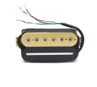 Electric Guitar Single Coil Pickup Set Standard 4 Conduct Cable Coil Splitting Electric Guitar Humbucker Blade Hex Screw Adjusting Dual Coil Guitar Pickup(D)