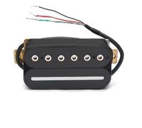 Electric Guitar Single Coil Pickup Set Standard 4 Conduct Cable Coil Splitting Electric Guitar Humbucker Blade Hex Screw Adjusting Dual Coil Guitar Pickup(A)