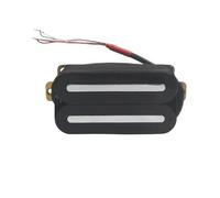 Electric Guitar Single Coil Pickup Set Standard Dual Rail Electric Guitar Humbucker Pickup Double Coil Coil Splitting Ceramic N-10K B-16K Applies To Guitar(Neck)