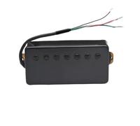 Electric Guitar Single Coil Pickup Set Standard Guitar Brass Cover Humbucker Slotted Screw 8.5K 14K Coil Splitting Pickup For 7-String Electric Guitar(A)