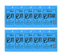 Electric Guitar Single String, 10pcs 1st E String .009 Gauge Replacement for Electric Guitar, Individual String Bulk Pack
