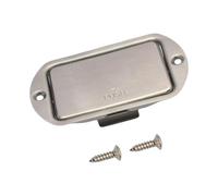 Electric Guitar Stainless Steel Battery Holder Metal Battery Case Guitar Component Suitable For Multiple Guitar Types