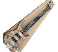 Electric Guitar Starter Beginner Pack Five String Electric Bass Tree Burl Solid Wood Single Board Amplifier Circuit Neck Sandwich Body