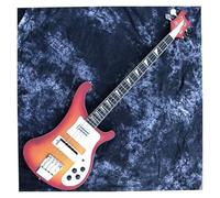 Electric Guitar Starter Beginner Pack Sun Colored Solid Wood Body 4 Rotor Electric Bass