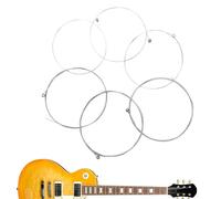 Electric Guitar Steel Strings, Handmade Steel Acoustic Guitar Strings 1-6, Crunchier, Increased Sustain, Stainless Electric
