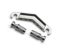 Electric Guitar Stop Rod Tailpiece Replacement Part For 6 String Electric Guitars Tailpiece With Anchors & Studs Roller Saddles Bridge