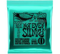 Ernie Ball Not Even Slinky Nickel Wound Electric Guitar Strings - 12-56 Gauge