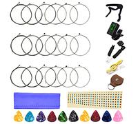 Electric Guitar Strings 3 Full Set and Guitar Tuner Guitar Capo Guitar Picks and Other useful tools