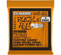 Electric Guitar Strings 9-46 Rock N Roll Slinky Pure Nickel X3 SETS 100% Genuine