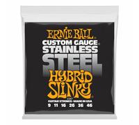 ELECTRIC GUITAR STRINGS ERNIE BALL 2247 - HYBRID SLINKY - STAINLESS STEEL - 9-46