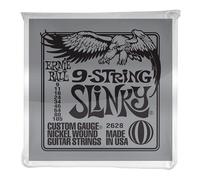 ELECTRIC GUITAR STRINGS ERNIE BALL 2628 - 9-STRING SLINKY - NICKEL WOUND - 9-105