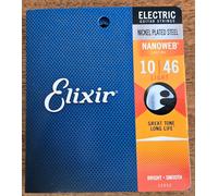 Elixir 12052 NANOWEB Light Electric Guitar Strings 10-46