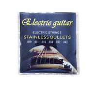 Electric Guitar Strings | Handmade Steel Acoustic Guitar Strings 1-6 - Brighter, Crunchier, Brilliant Sound Quality Made of Steel for Electric Coated with Nickel 1-6 String Set