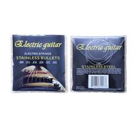 Electric Guitar Strings - Handmade Steel Acoustic Guitar Strings 1-6 | Crunchier, Increased Sustain, Stainless Steel Electric