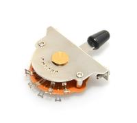 Electric Guitar Switch 3 way 4 way 5 Way Metal Plastic 1pcs Tips Switch with Screws Electric Guitar Accessories(5 Way)