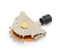 Electric Guitar Switch 3 way 4 way 5 Way Metal Plastic 1pcs Tips Switch with Screws Electric Guitar Accessories(4 Way)