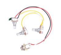 Electric Guitar Three-speed Wiring Harness A500K Potentiometer 1V1T Adjustment Guitar Pre-installed Wiring Harness
