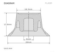 Electric Guitar Top Hat Knobs 2 Volume 2 Tone Replacement for Gibson Les Paul SG Stratocaster Epiphone LP ST Pickup Control(Black)