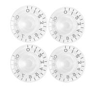 Electric Guitar Top Hat Knobs Speed Volume Tone Control Knobs Compatible with Les Paul LP Style Electric Guitar Parts Replacement Set of 4Pcs.