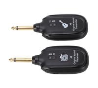 Electric Guitar Transmitter Receiver Set, Rechargeable 20Hz to 20kHz Wireless Guitar System for Bass Violin