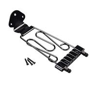 Electric Guitar Trapeze Tailpiece | 6 String Electric Guitar Replacement Parts,Trapeze Tailpiece Bridge | For Home Stage Studio Recording Practice