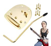 Electric Guitar Tremolo - 6cm Zinc Alloy Stabilizer Device, Heavy Duty Spring Tailpiece Assembly | Vintage Replacement Hardware for Modification, Repair, Maintenance Projects