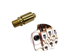 Electric Guitar Tremolo Arm Socket, Whammy Bar Jack for Floyd Rose Bridge System (Gold)