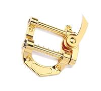 Electric Guitar Tremolo Bridge Assembly Zinc Alloy Compatible With Tele Accessories Guitar Tools(Gold)