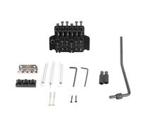 Electric Guitar Tremolo Bridge for Floyd Rose Style Replacement Metal Vibrato Bridge Double Rocking Spring Stabilizer (Black)