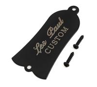 Electric Guitar Truss Rod Cover Plate 2-Hole/3-Hole Metal Replacement with Screws in Black/Gold/Chrome, Compatible with LP & ST Style Guitars (SN04)