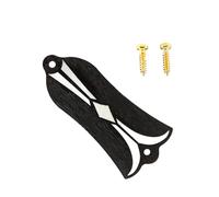 Electric Guitar Trusses Rod Cover 2 Hole Bells Shape Trusses Rod Cover Plate Replacement Decorative Protections Case Shape Plate With Screws