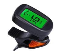 Electric Guitar Tuner Black Portable Digital