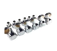 Electric Guitar Tuners In Chrome Silver With Packaging Accessories Traditional Hulusi Musical Instrument(6R as shown)