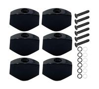 Electric Guitar Tuning Keys - Replacement of 6-Piece Square Knobs, Tuning Mechanics and Buttons | For Musician Music Lovers Home Improvement Repair Maintenance