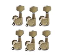 Electric Guitar Tuning Pegs Guitar Tuners Machine Head With Small Square Handle Guitar Knobs Tuning Keys (Color : B_6L)