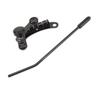 Electric Guitar Vibrato Bridge Tailpiece, Zinc Alloy Tremolo Stop Bar for SG, Easy to Install, Improve Intonation (Black
